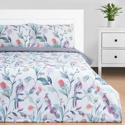 Постельное бельё Этель 1.5 сп Тропический сад 143х215 см, 150х214 см, 50х70 см -2 шт, поплин  фото 8