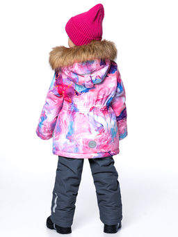 Костюм 7з1224 кофе/орхидея - Nikastyle фото 29