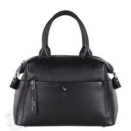 Сумка женская кожаная 5950Q black Polina&Eiterou в Новосибирске