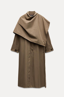 OVERSIZE LAYERED TRENCH COAT ZW COLLECTION - Zara фото 21