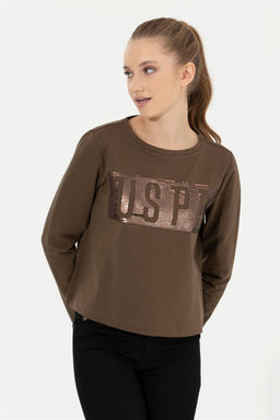 Женский свитшот с кокосом Неожиданная скидка в корзине - U.s. polo assn фото 4