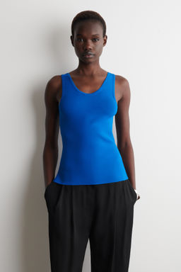 TOP DE TIRANTES DE PUNTO CON CUELLO REDONDO - H&m фото 3
