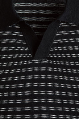 Polo en mezcla de lino Regular Fit - H&m фото 7