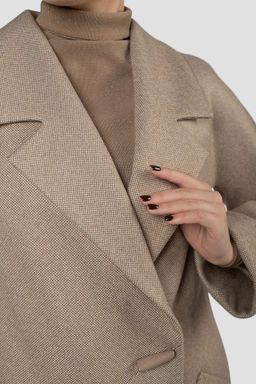 01-12045 Пальто женское демисезонное - El podio фото 6