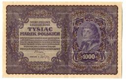 1000 марок 1919 года Польша