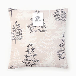 Наволочка декоративная новогодняя Этель. Зимний лес 40?40 см