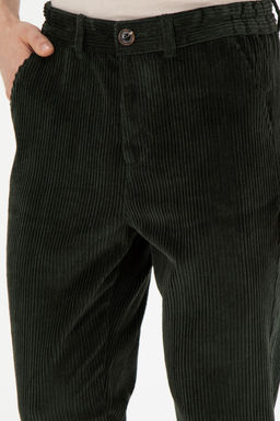 Мужские темно-зеленые брюки из плотной ткани - U.s. polo assn фото 13