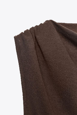 CUT-OUT KNIT TOP - Zara фото 8