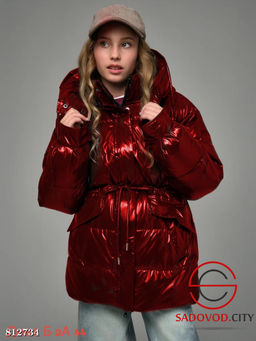 Куртка для девочки с капюшоном - Bruno фото 2