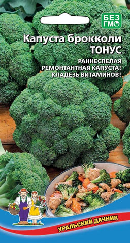 Капуста брокколи ТОНУС Раннеспелый ремонтантный сорт! Кладезь витаминов!