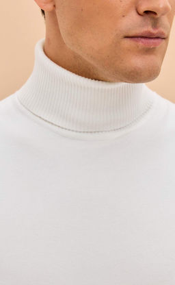 Водолазка F121-01-868 white - Fine joyce фото 3