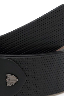 Мужской черный пояс - U.s. polo assn фото 4