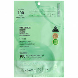 VT Cosmetics Reti-A Reedle Shot 100 2Step Hydrogel Mask 1.5g+33g - Гидрогелевая маска с микроиглами и ретинолом