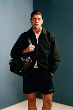 BERMUDA JOGGER BORDADO WILLY CHAVARRIA X ZARA / Negro  фото 3