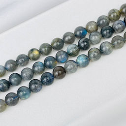 Бусины для украшений из Лабрадора (40 бусин) 39 см