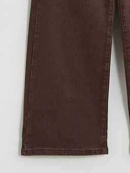 Wideleg K?z ?ocuk Jean Pantolon
