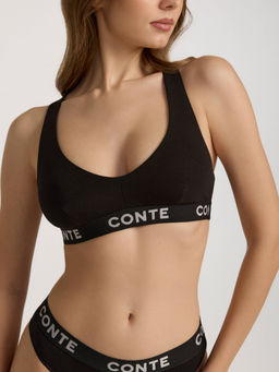 CONTE COMFY LINE LBE 2989 Бюстье женское black-silver