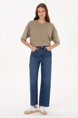 Kad_n Mavi Jean Pantolon