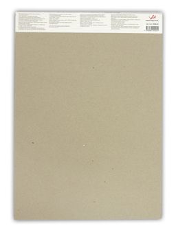 VISTA-ARTISTA Альбом для масляной живописи PON-A3 230 г/м2 A3 42 х 30 см склейка с одной стороны в полиэтиленовой пленке 12 л. Мегаполис текстура льна  фото 3