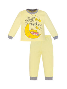 Пижама детская светложелтая