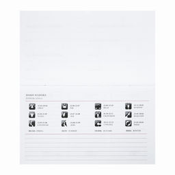 Планинг недатированный A6, 64 листа, на сшивке, обложка из искусственной кожи, чёрный - Calligrata фото 4