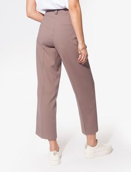 VILATTE / Прямые кюлоты из фактурной полувискозы  фото 5