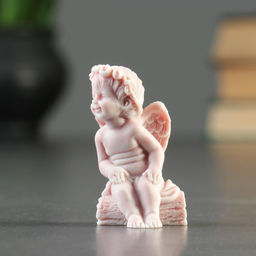 Фигурка «Ангелочки на бревнышке», 2 вида, 6 см