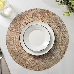 Цена за 10 шт. Салфетка сервировочная на стол Палисандр, d=36 см - Simaland фото 2