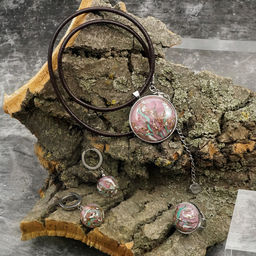 Серьги из муранского стекла ROSE PAYSAGE LS3472