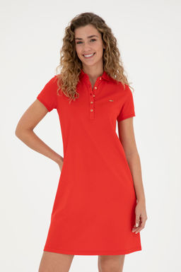 Kad_n K_rm_z_ _rme Elbise Sepette S_rpriz _ndirim