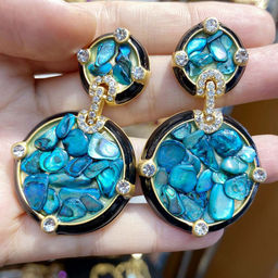 Серьги на гвоздиках арт. 22 6778 (id 281615)