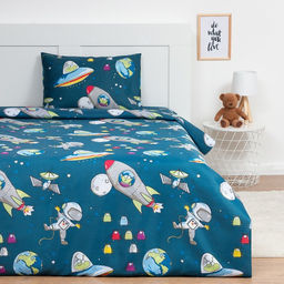 Постельное бельё Выгода 143х215см, 145х220 см, 50х70см-1шт, цв. МИКС, 100% полиэстер, 60 гр/м2 - Simaland фото 13