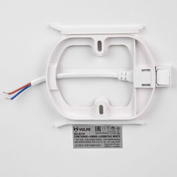ULI-Q110 55W/3000K+4000K+6500K/S45 WHITE Светильник светодиодный накладной. Теплый свет(3000K)+Белый свет(4000K)+Дневной свет(6500K). 450х450мм. IP40. Корпус белый. TМ Volpe