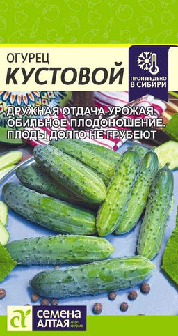 Огурец Кустовой/Сем Алт/цп 0,5 гр. (2029 / 41011)
