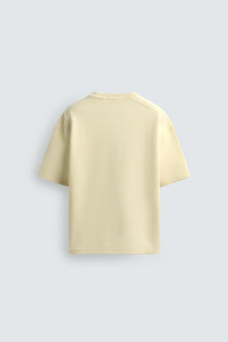 SUDADERA RELAXED FIT INTERLOCK / Amarillo claro - Zara фото 8