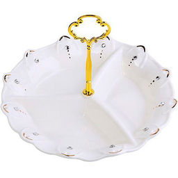 Менажница 3 отдел., 22 см, фарфор LR 60020 /MAYER&BOCH/