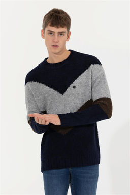 U. S. Polo Assn Мужской темно-синий свитер - U.s. polo assn фото 8