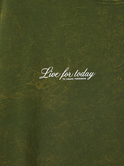 Футболка мужская оверсайз с обработкой эйсид - Mark formelle фото 6