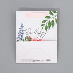 Пакет ламинированный двухсторонний Будь счастлива, MS 18 23 10 см - Дарите счастье фото 7
