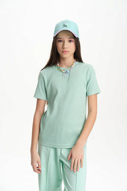 PELICAN, футболка для девочек, Мятный  фото 3