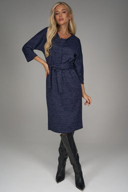 Платье Киана (черника) - Эльза фото 4