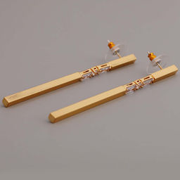 Серьги длинные на гвоздиках арт. 13 3450 (id 275371) - Rada фото 2