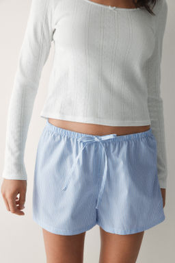 Pack de 2 pantalones cortos de pijama - H&m фото 8