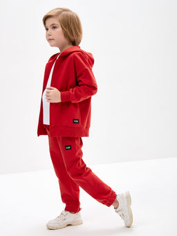 Красная толстовка для девочки - Kogankids фото 39