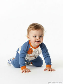 Bugs Bunny Bask?l? Erkek Bebek Pijama Tak?m