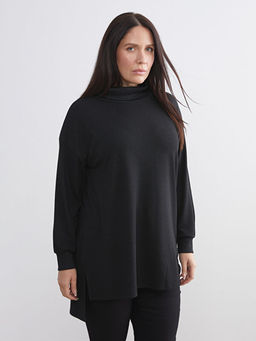 Bal?k?? Yaka Oversize Kad?n Tunik