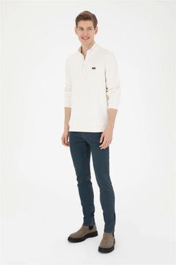 Мужские зеленые джинсовые брюки - U.s. polo assn фото 3
