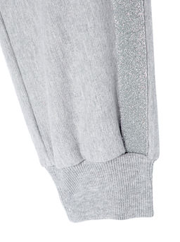 CONTE Хлопковые термоджоггеры с мерцанием люрекса SPORT LUX shiny grey - Conte elegant фото 7