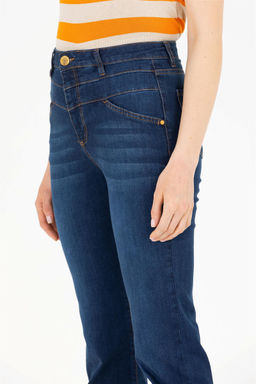 Женские темно-синие джинсовые брюки Неожиданная скидка в корзине - U.s. polo assn фото 6