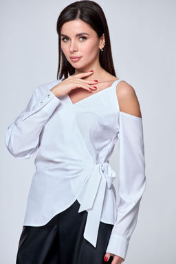 Блуза ANELLI 1177 белый